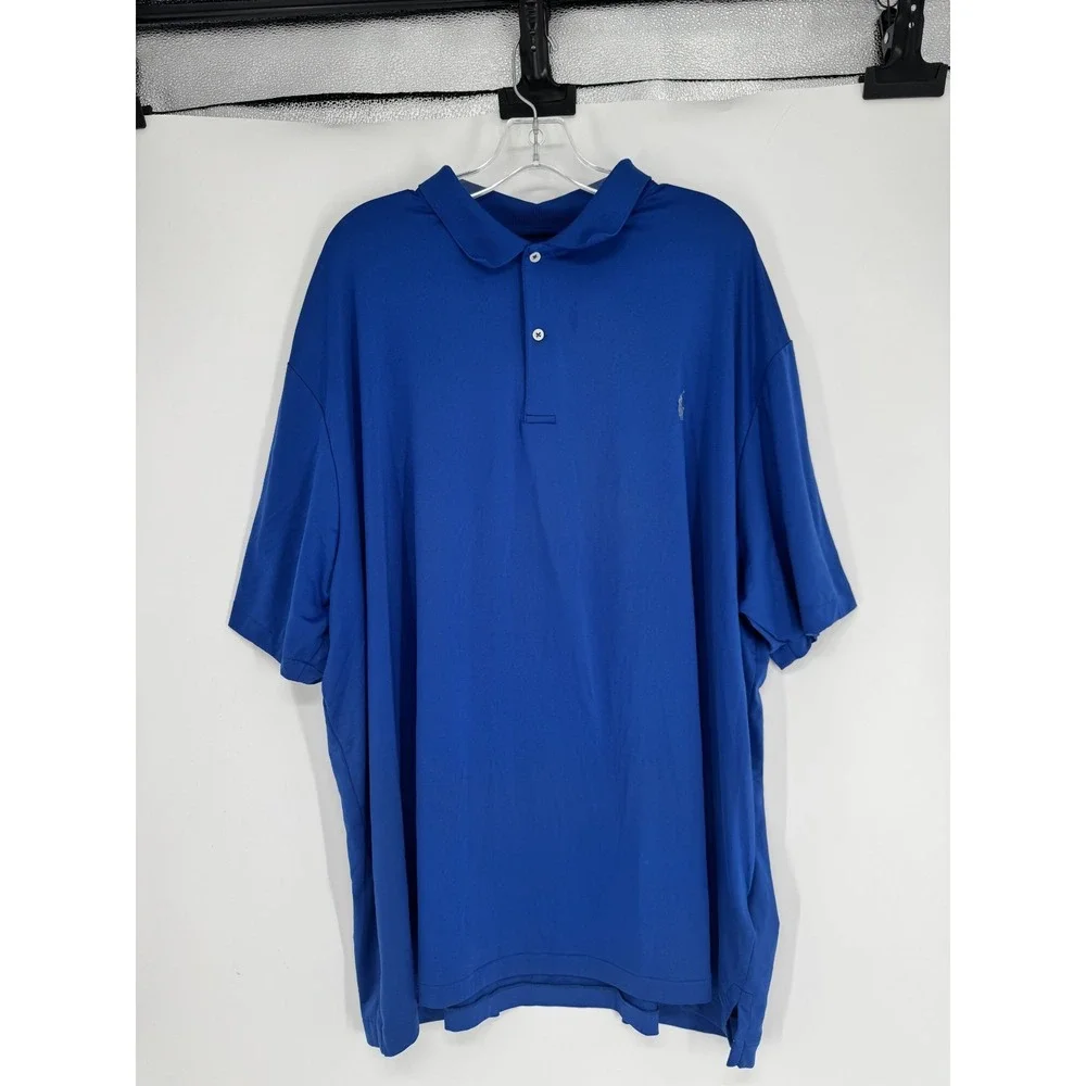 Polo Ralph Lauren Performance Polo Shirt 3XL Big 3XB Short Sleeve Golf Polyester